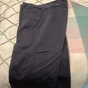 Faconnable cuffed cotton chino